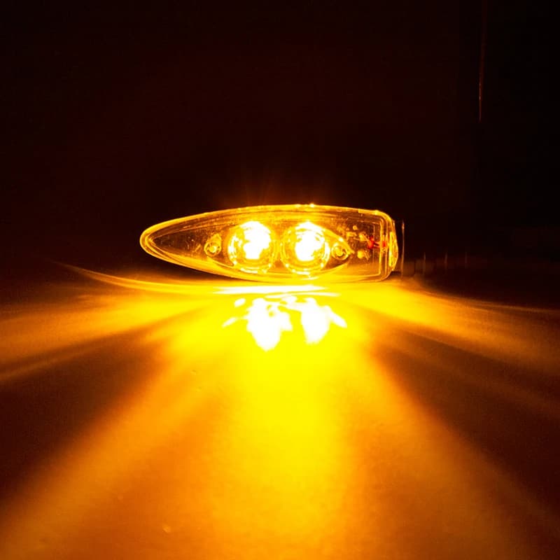 Clignotant Avant LED pour Moto, 1 Paire, pour BMW Runder GS Adv F650GS R S1000R S1000RR F800GS K1300