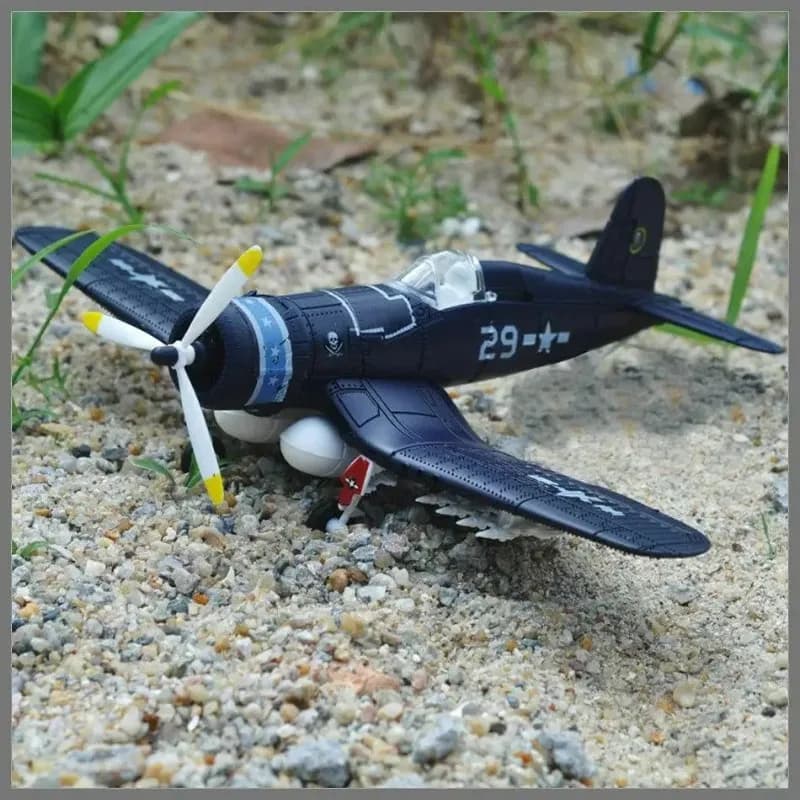 Modèle d'assemblage d'avion en plastique, échelle US NAVY F4U Corsair Fighter, 1/48