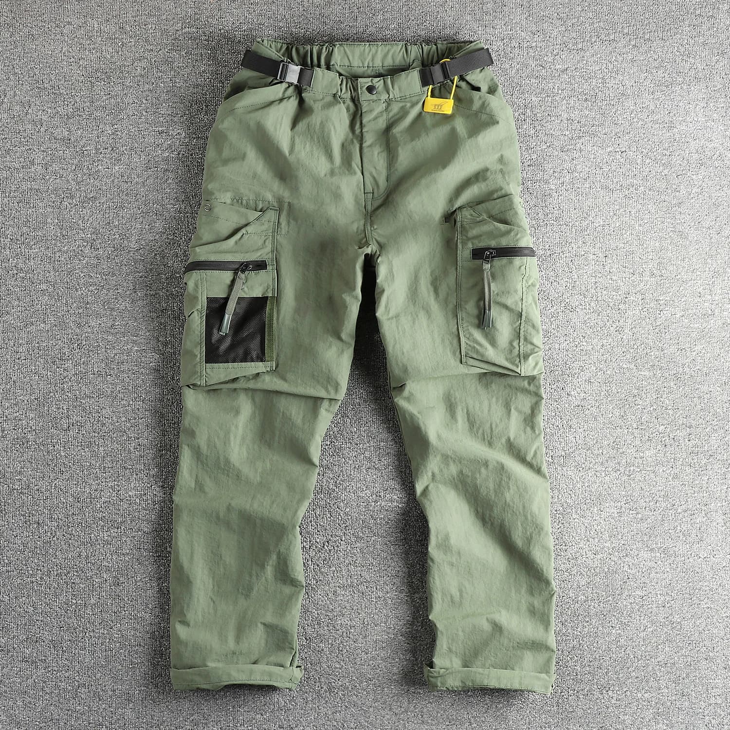 Pantalon d'assaut de parachutiste japonais, ample et droit, avec poche fonctionnelle, décontracté, a