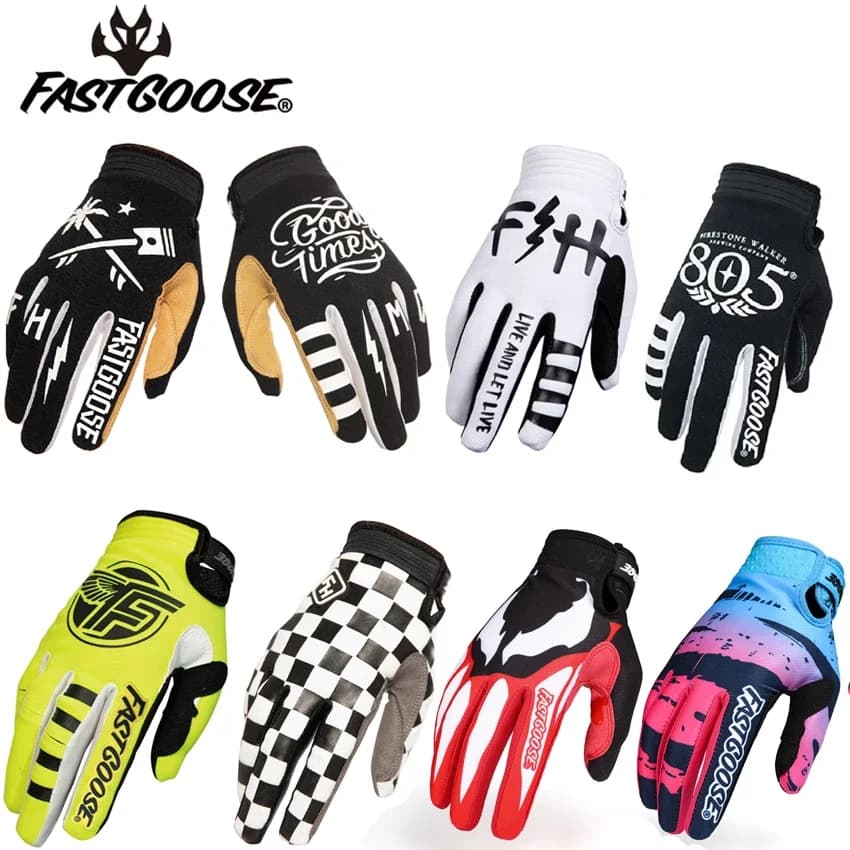 Gants unisexes à écran tactile pour motocross, véhicule, sports de plein air, équitation, VTT, VTT, 