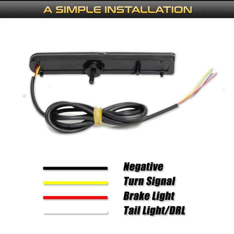IJDM-Réflecteur de pare-chocs à LED pour Toyota FJ Cruiser TSX, feu arrière, feux de freinage arrièr