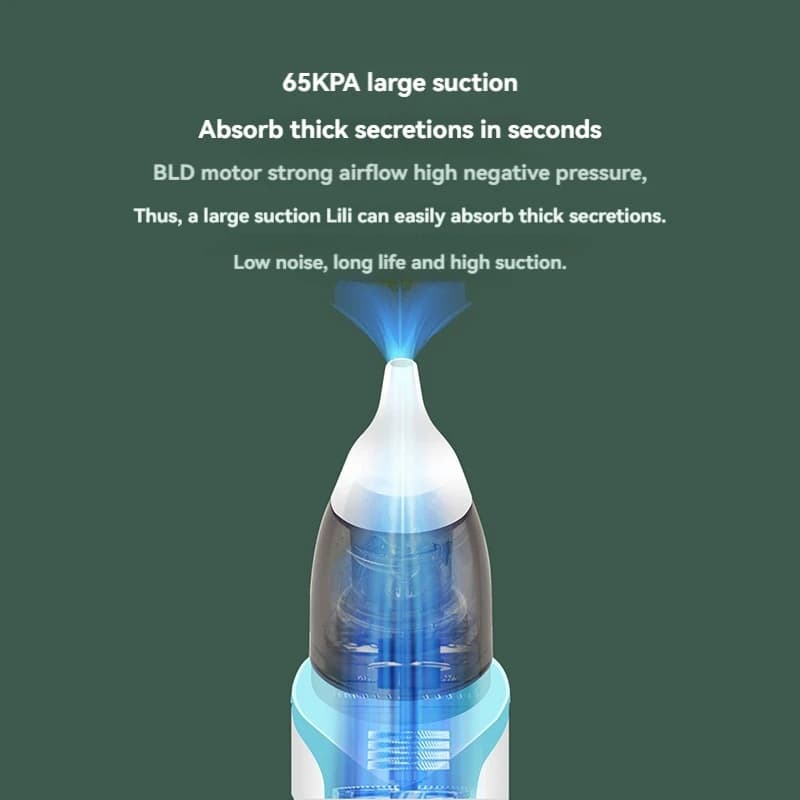 Nouvel Aspirateur Nasal Électrique pour Bébé 2026, Version Rechargeable, Outil d'Aspiration pour Pré