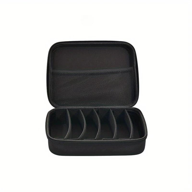 Boîte de rangement pour lunettes réglable à 6/7 compartiments |   Organisateur de lunettes portable 