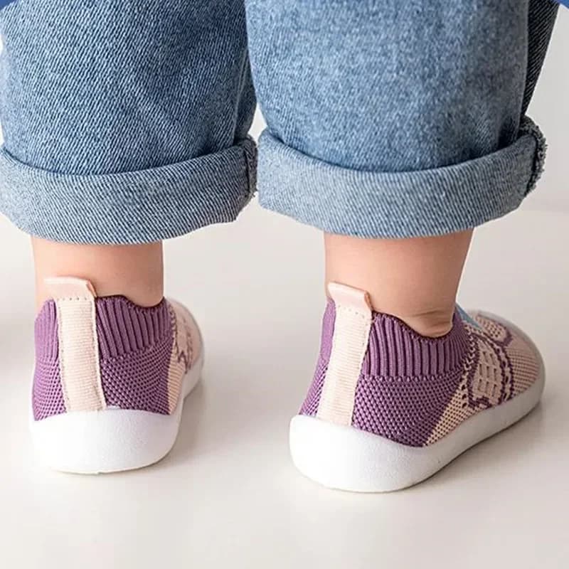 Chaussures d'été pour bébé de 0 à 5 ans, chaussettes pour nouveau-né fille, chaussures à fond souple