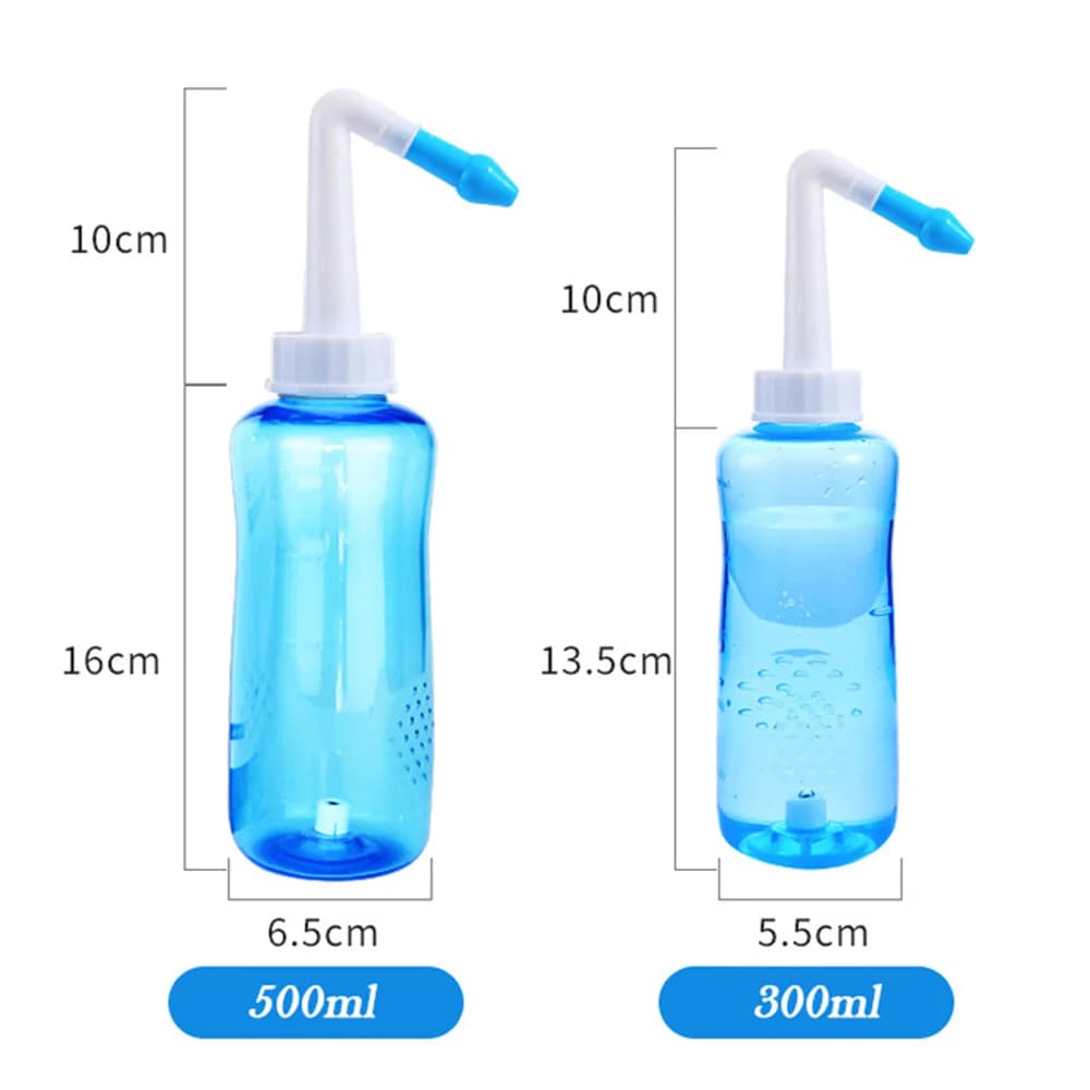 Nettoyeur de lavage du nez professionnel, irrigateur Nasal, bouteille de rinçage, protecteur, évite 