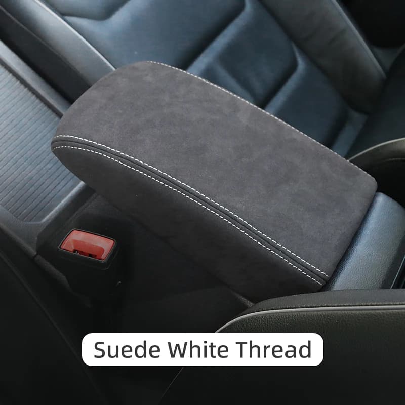 Housse de protection en cuir pour boîte d'accoudoir Central, accessoires pour Volkswagen VW Tiguan 2