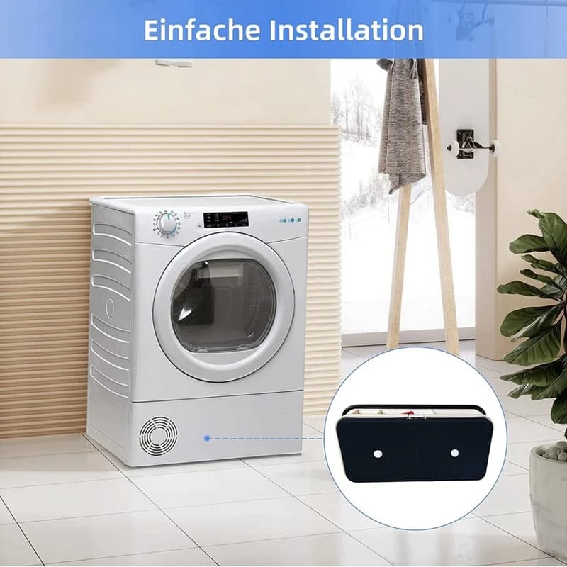 Filtre éponge noir pour sèche-linge, pompe à chaleur House to House, filtre éponge, bonbons, Hoover,