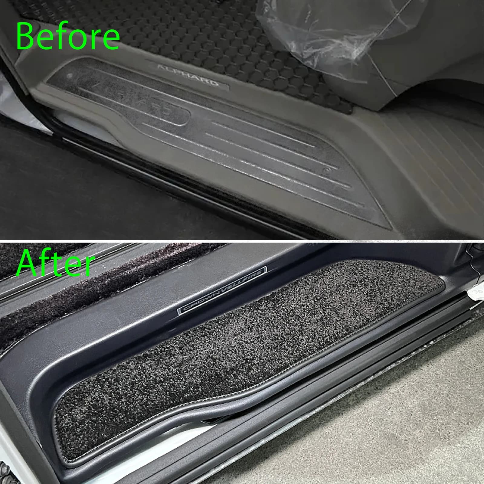 Tapis de sol de voiture AH30 pour Toyota ALPHARD Vellfire Série 30, tapis antidérapants pour portes 