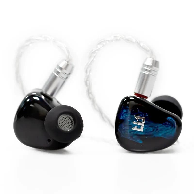 TRI-Écouteurs intra-auriculaires filaires Star River 2esse, écouteurs avec interrupteur de réglage, 
