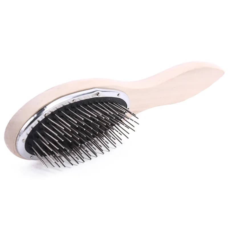 Brosse professionnelle pour perruque, peigne en acier antistatique pour la formation des Extensions 