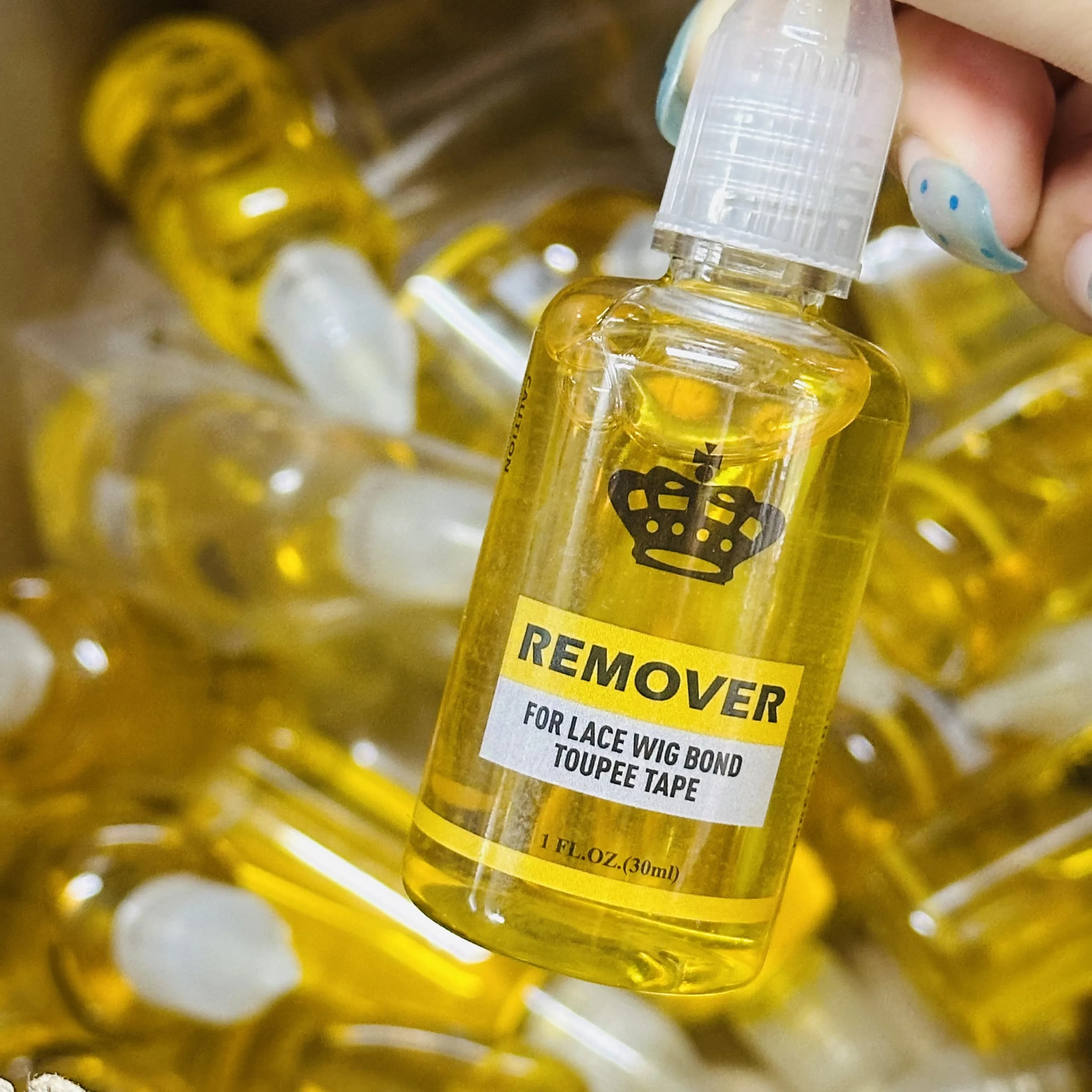 Dissolvant de colle pour perruque, 2 pièces, 30ml, bande dans les Extensions de cheveux |   Solvant 