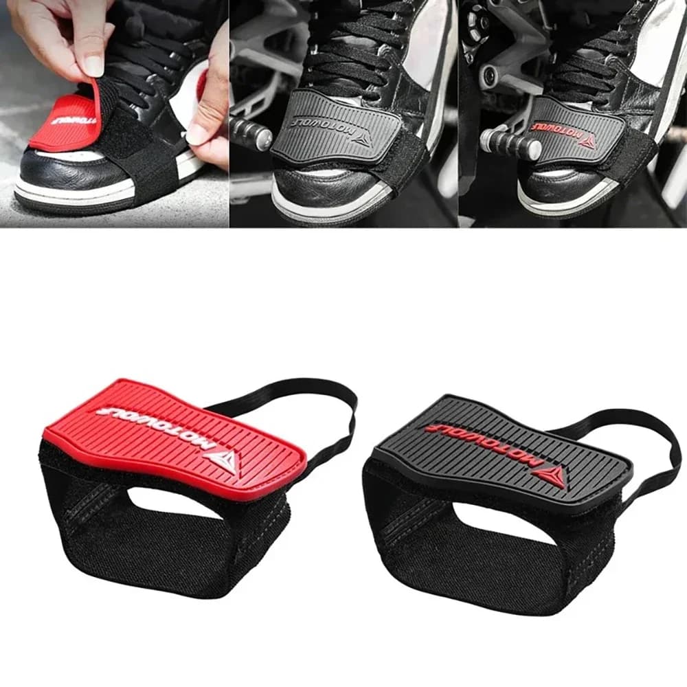 Protège-chaussures réglable antidérapant pour moto, protection de levier de vitesse, accessoires pou