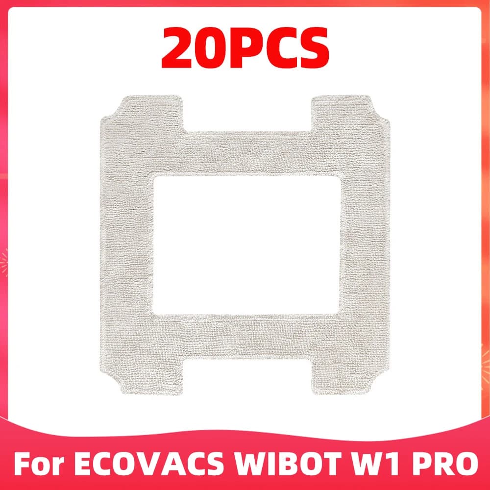 Convient pour (ECcovacs WIBOT W1 PRO) nettoyeur de vitres remplacement vadrouille tissus chiffon vad