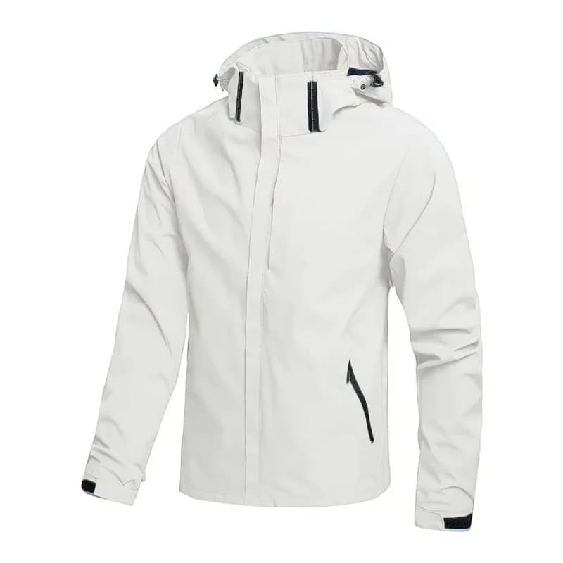Manteau imperméable imperméable d'extérieur pour hommes imperméable léger avec capuche streetwear ra