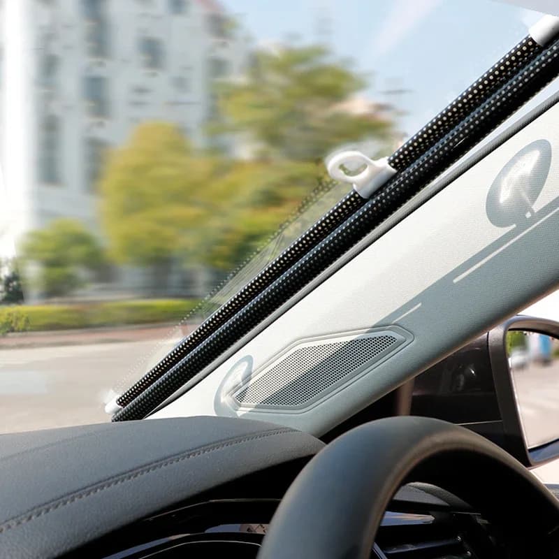 Pare-soleil rétractable pour voiture, accessoires de protection, pare-soleil automatique, pare-solei
