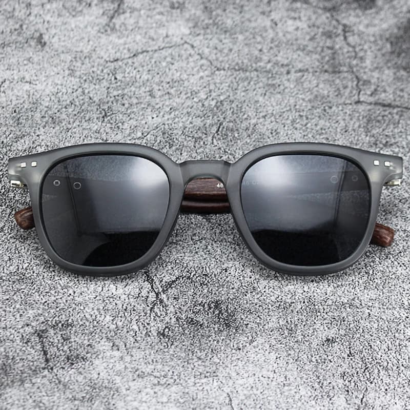 Nouvelles lunettes de soleil vintage pour hommes, monture PC, verres classiques de marque, verres tr