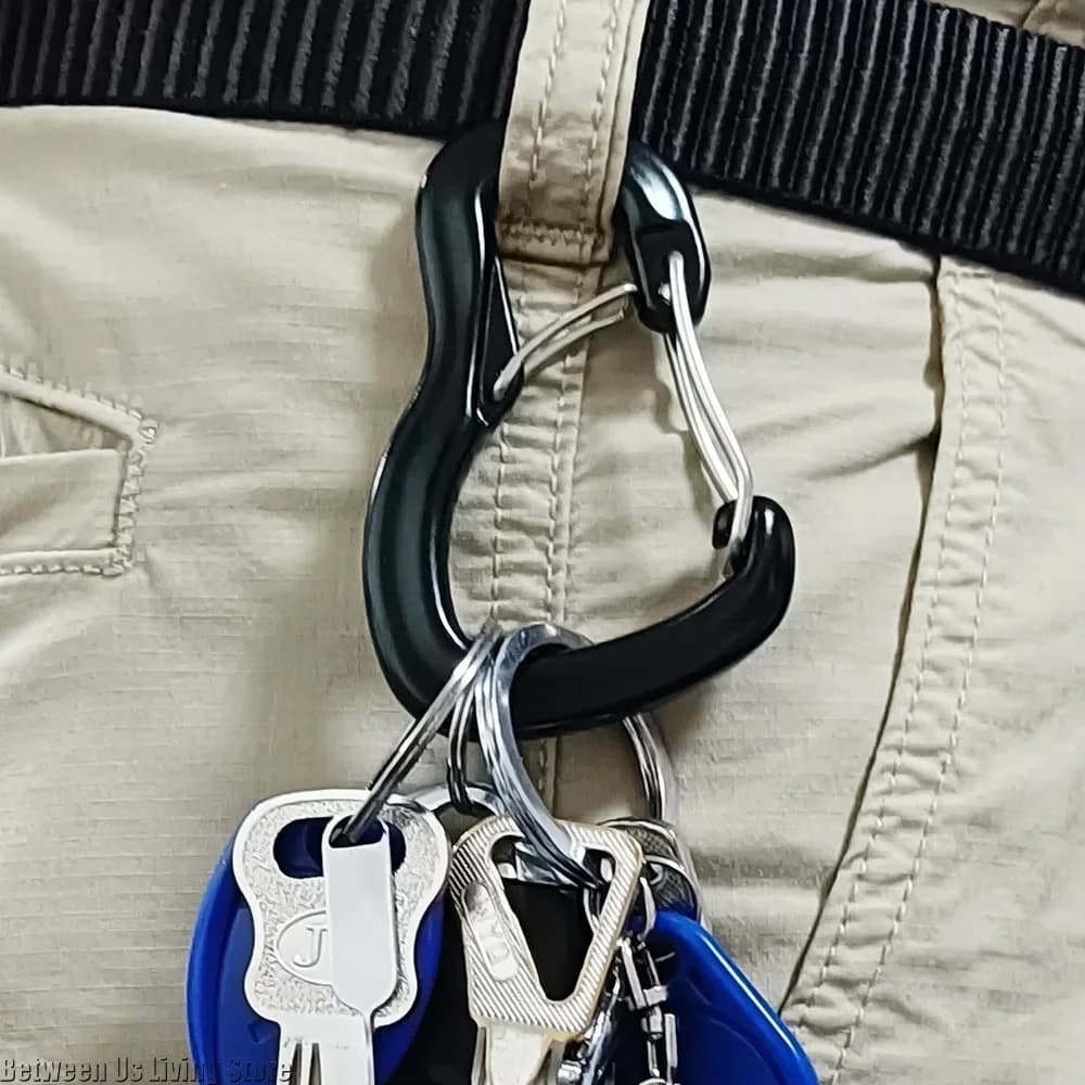 Hamac d'extérieur à Double boucle de verrouillage, 2 pièces, boucle de suspension multifonctionnelle