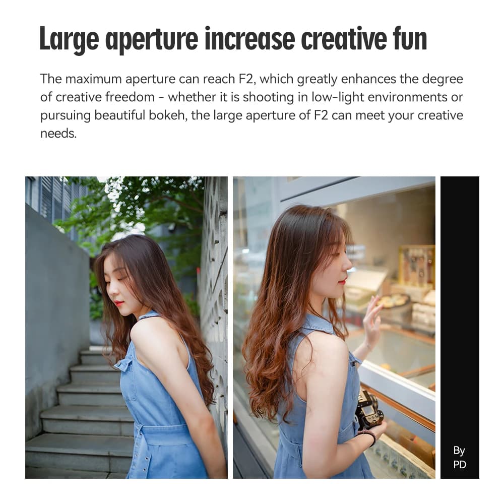 Objectif d'appareil photo TTArtisan 25 mm F2 pour monture Sony E a6400 Fujifilm XA XT4 XT30 Canon M5