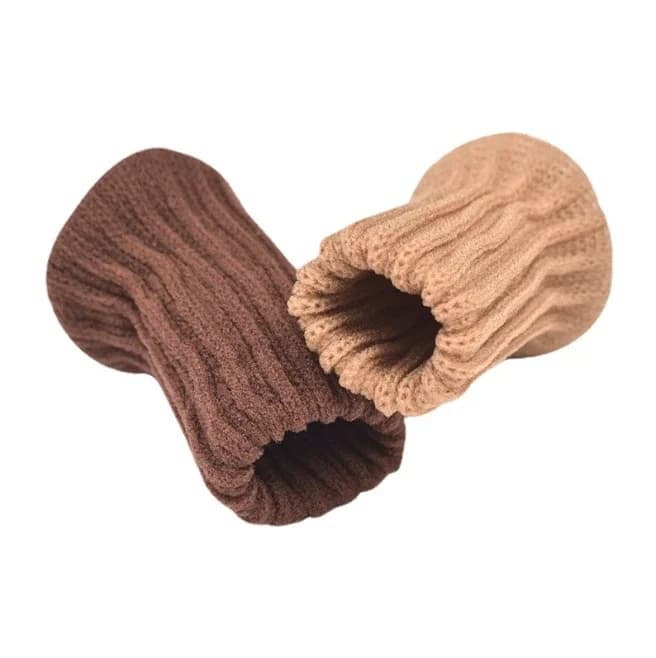 Chaussettes élastiques hautes pour pieds de chaise, protecteurs de sol avec coussinets coordonnants,