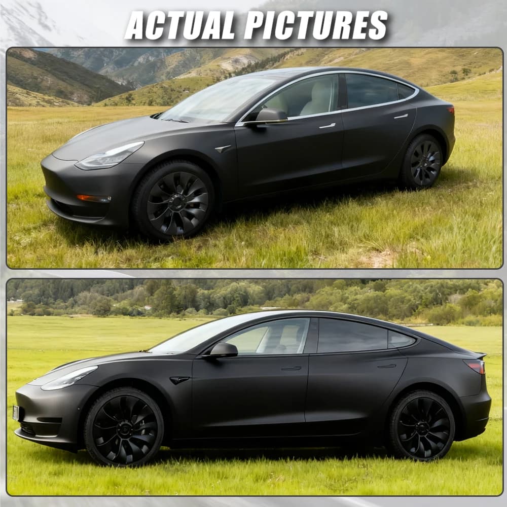 Couvercle de roue de 18 pouces pour Tesla modèle 3, 4 pièces, capuchon de moyeu de remplacement, acc