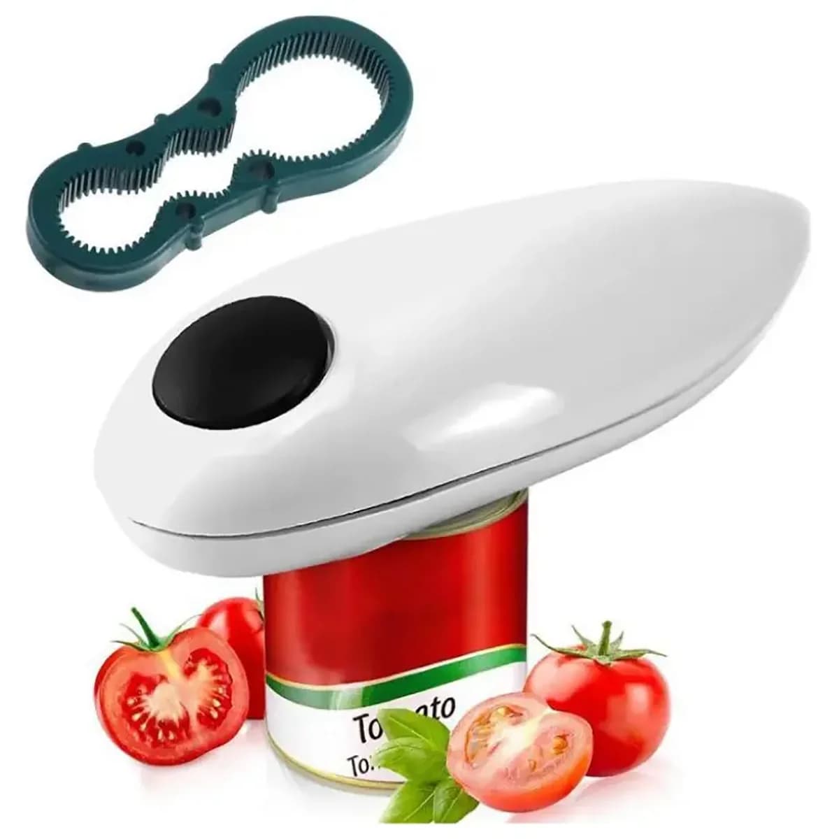 Ouvre-boîte électrique facile et facile à ouvrir canettes et bouteilles ouvre-bouteille gratuit à 8 