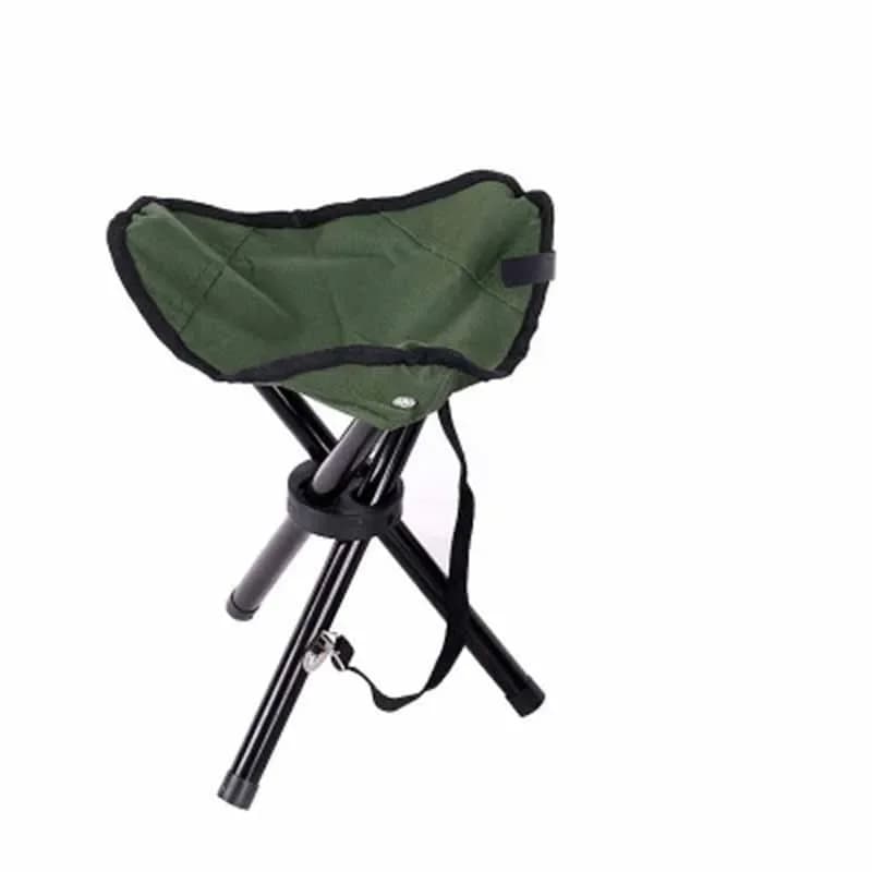 Mini chaise triangulaire pliante portable, tabouret de pêche, chaise de plage en plein air, gril