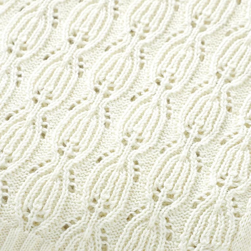 Tricot bébé couverture coton 90*70CM enfant en bas âge lange d'emmaillotage doux Plaid nouveau-né ga