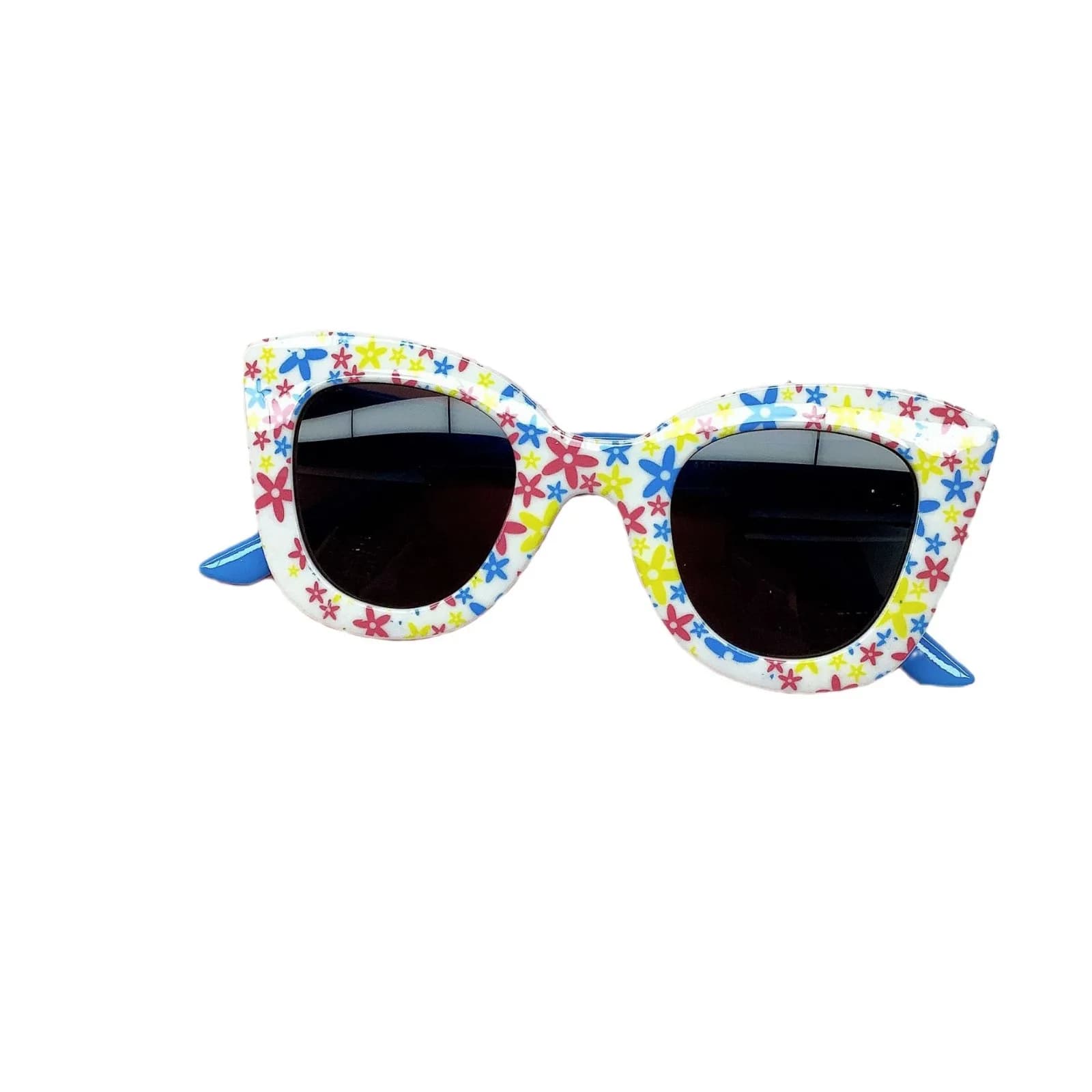 Nouveau sac de voyage à la mode, lunettes de soleil à fleurs pour enfants, Anti UV, lunettes de Prot