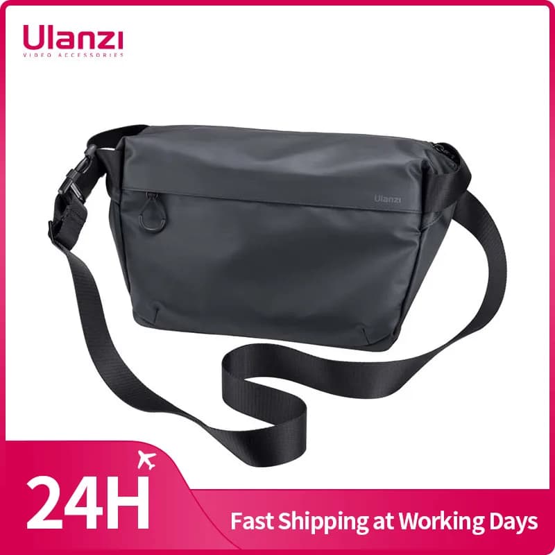 Ulanzi PB008 sac à bandoulière étanche pour appareil photo DSLR, sac de photographie capacité 6L sac