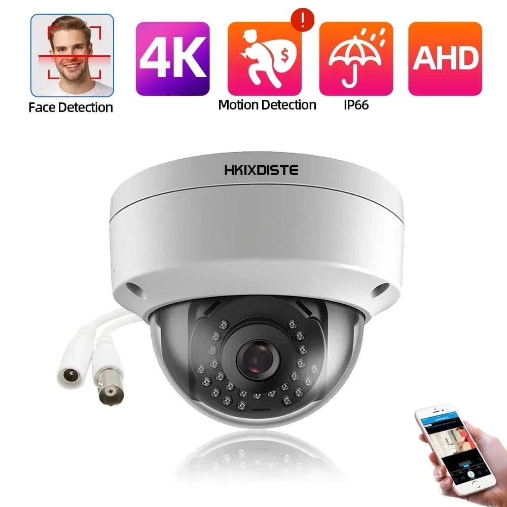 XMEYE-Caméra de surveillance extérieure analogique breton 8MP, dispositif de sécurité étanche, avec 