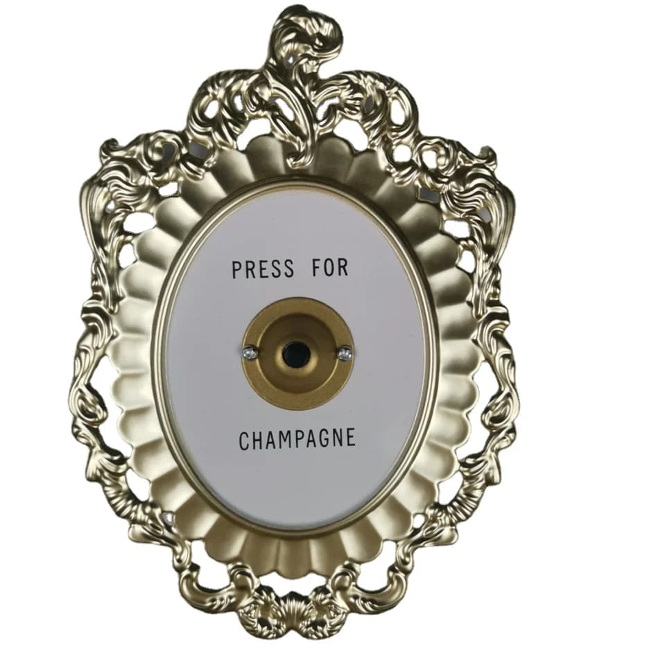 Sonnette à vin Champagne Vintage européenne, décoration de table créative, décoration murale, Campan