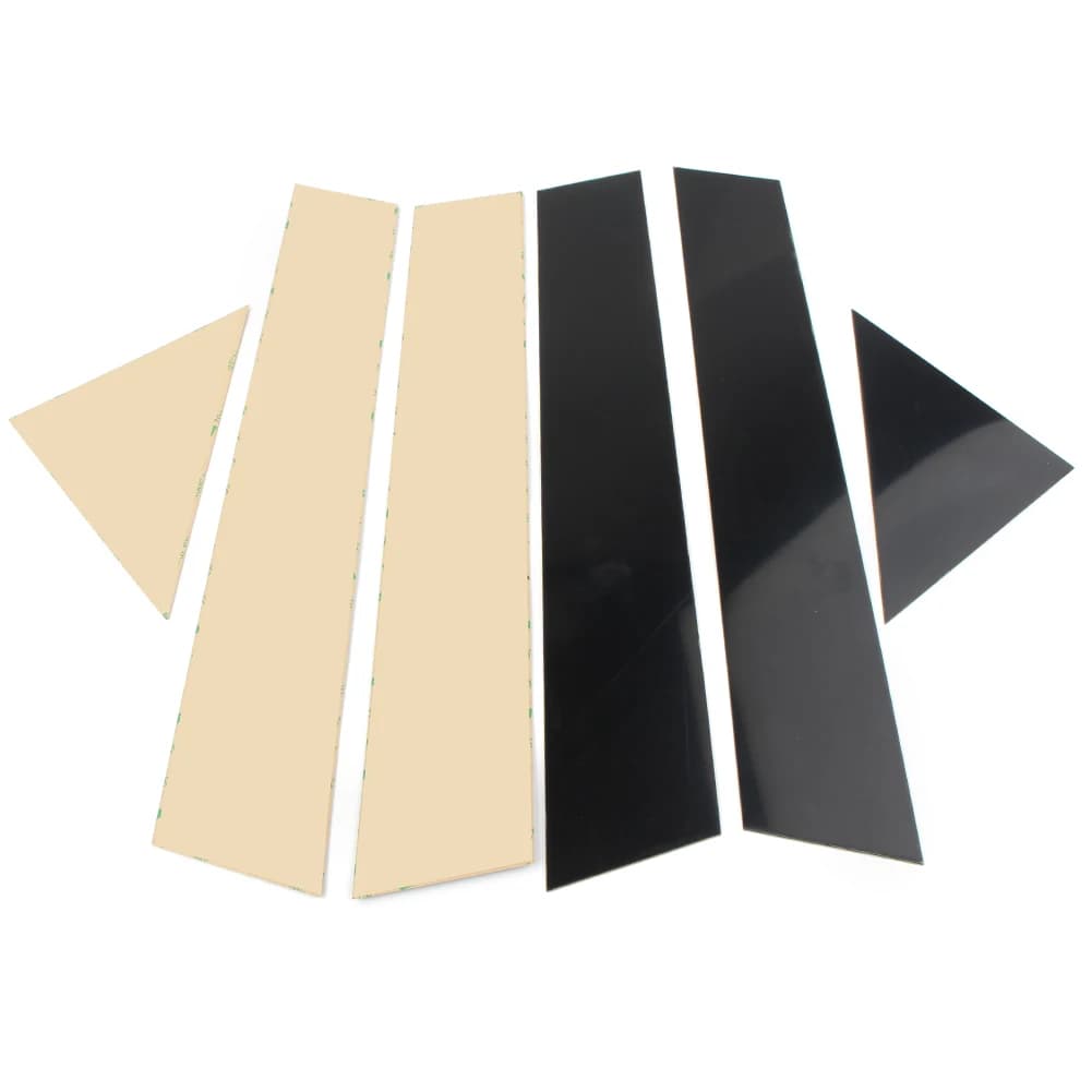 Kit de revêtement d'habillage de porte de voiture, 6 pièces, pour Chrysler 300/300C 2005-2010 et Dod