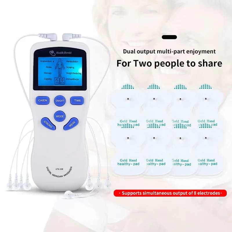 Masseur Tens stimulateur musculaire électrique Acupuncture Massage corporel numérique minceur Machin