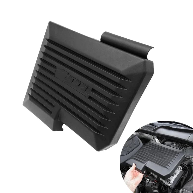 Couvercle anti-poussière pour moteur de voiture Audi A4 B9 8W A5 2017 – 2019, garniture de carte d'o