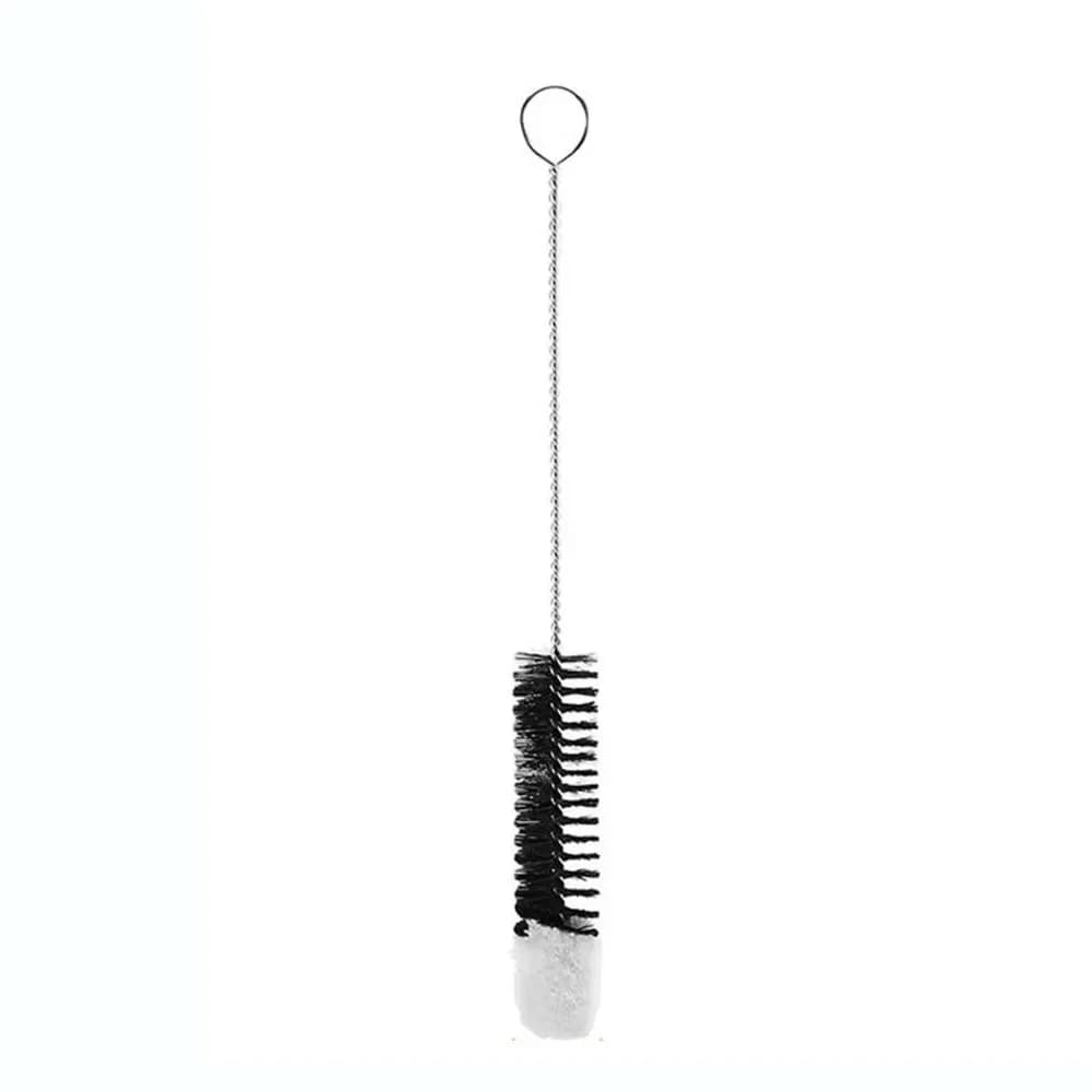 Bouteille en verre à vin avec manche en bois de hêtre, nettoyeur de pots, bouteille de soda, brosse 