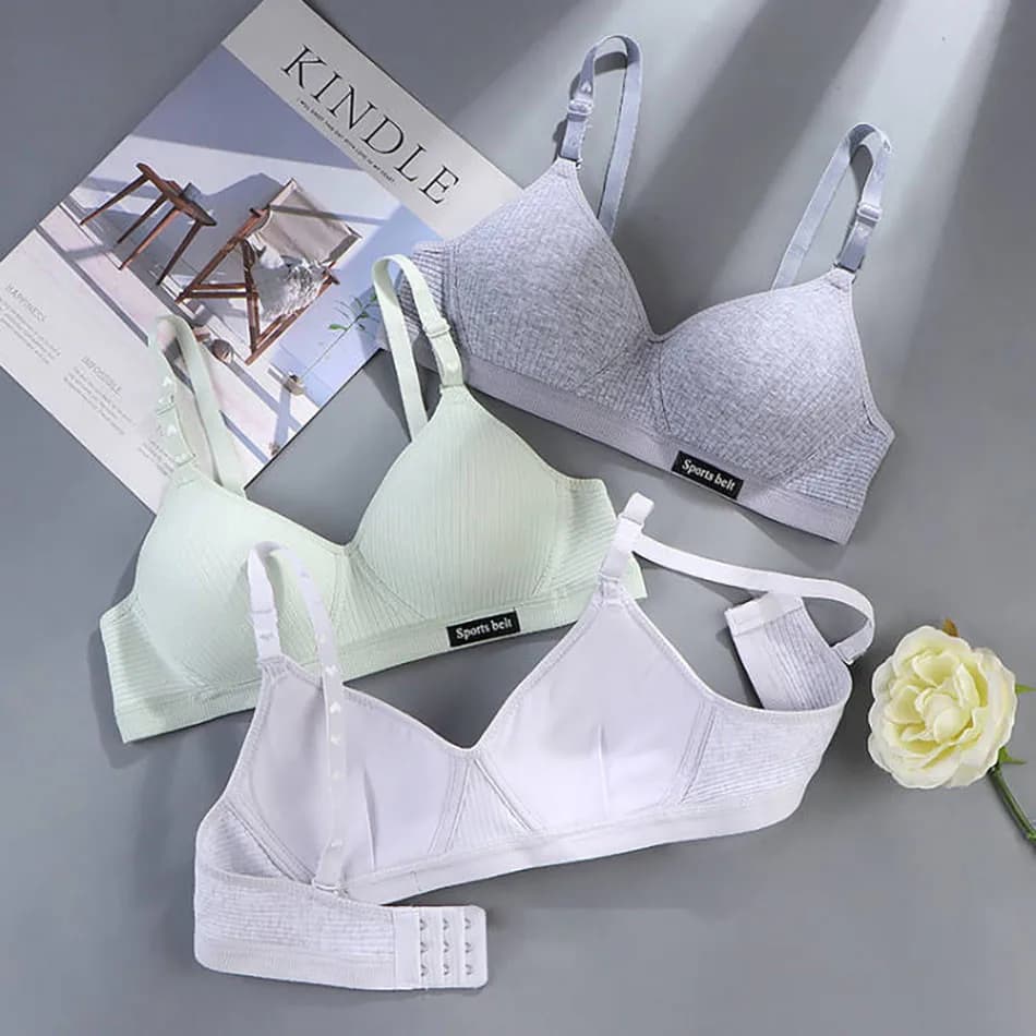 Sous-vêtements de Sport pour adolescentes, sans couture, sans armatures, soutien-gorge d'entraînemen