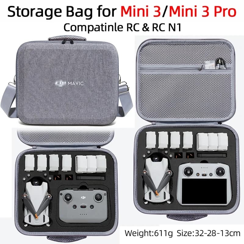 Sac de rangement Portable pour DJI Mavic Mini 3 Pro, étui de transport de voyage à bandoulière, étui