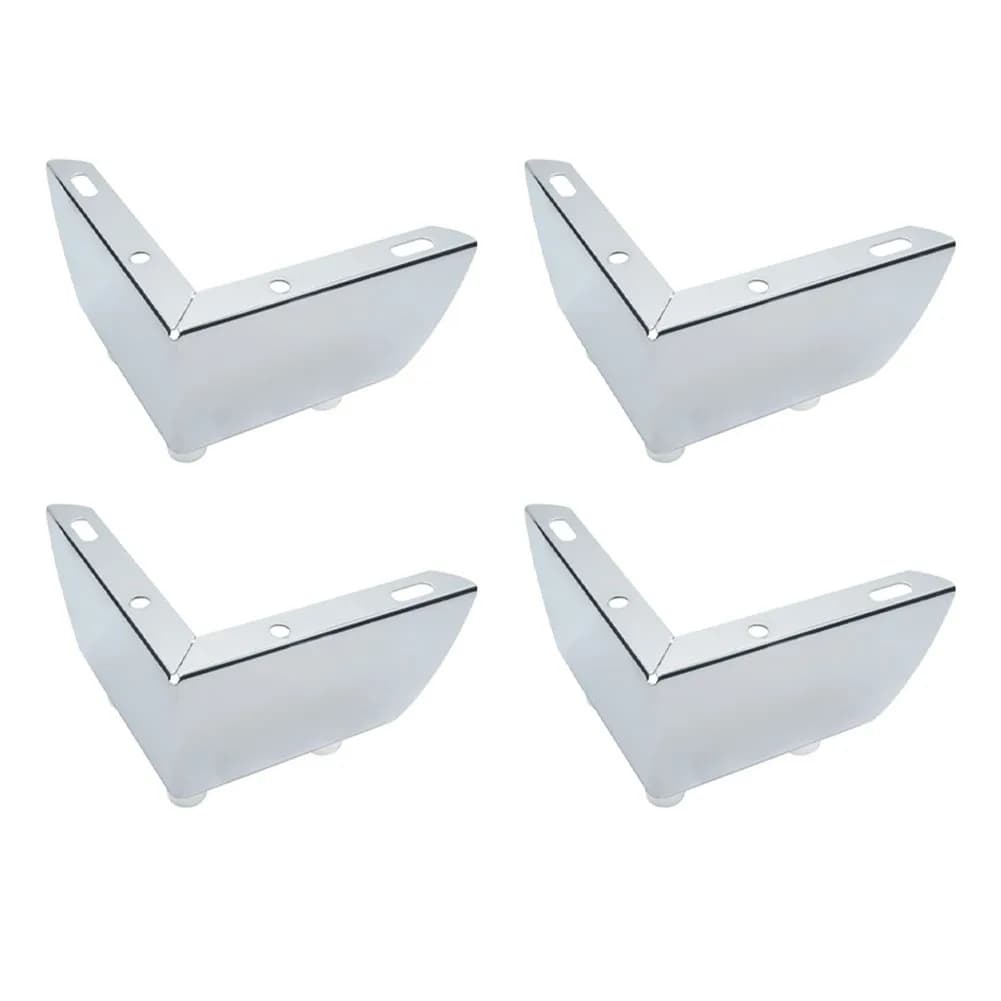 Mettez à jour votre canapé avec 4 pieds de canapé en métal de 5 5 cm, installation facile, élégant e