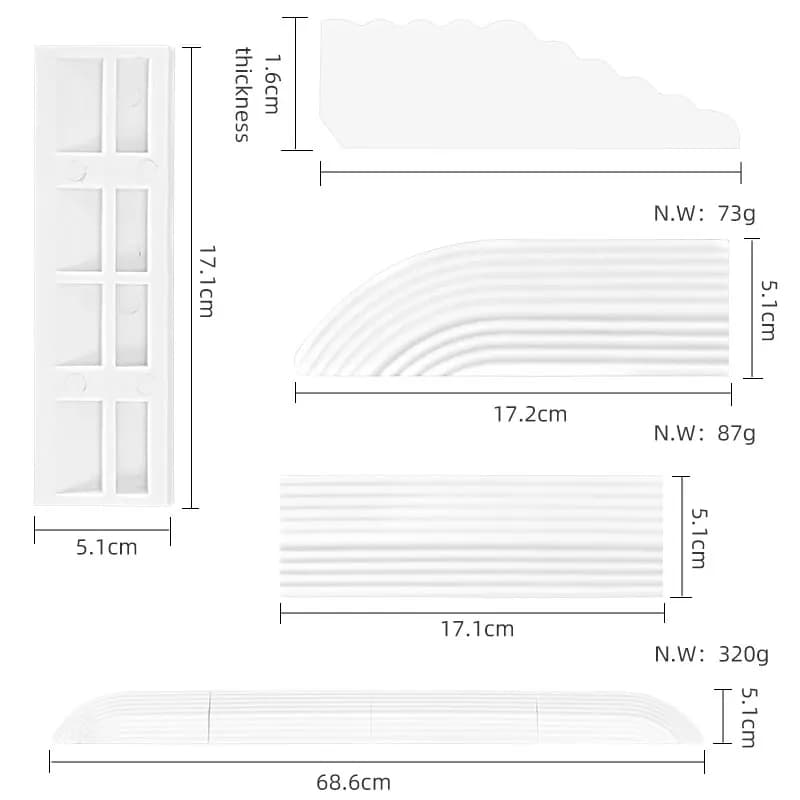 Barres de seuil, rampe de marche, tapis d'escalade pour Xiaomi Roborock iRobot Roomba ILIFE Ecovacs 