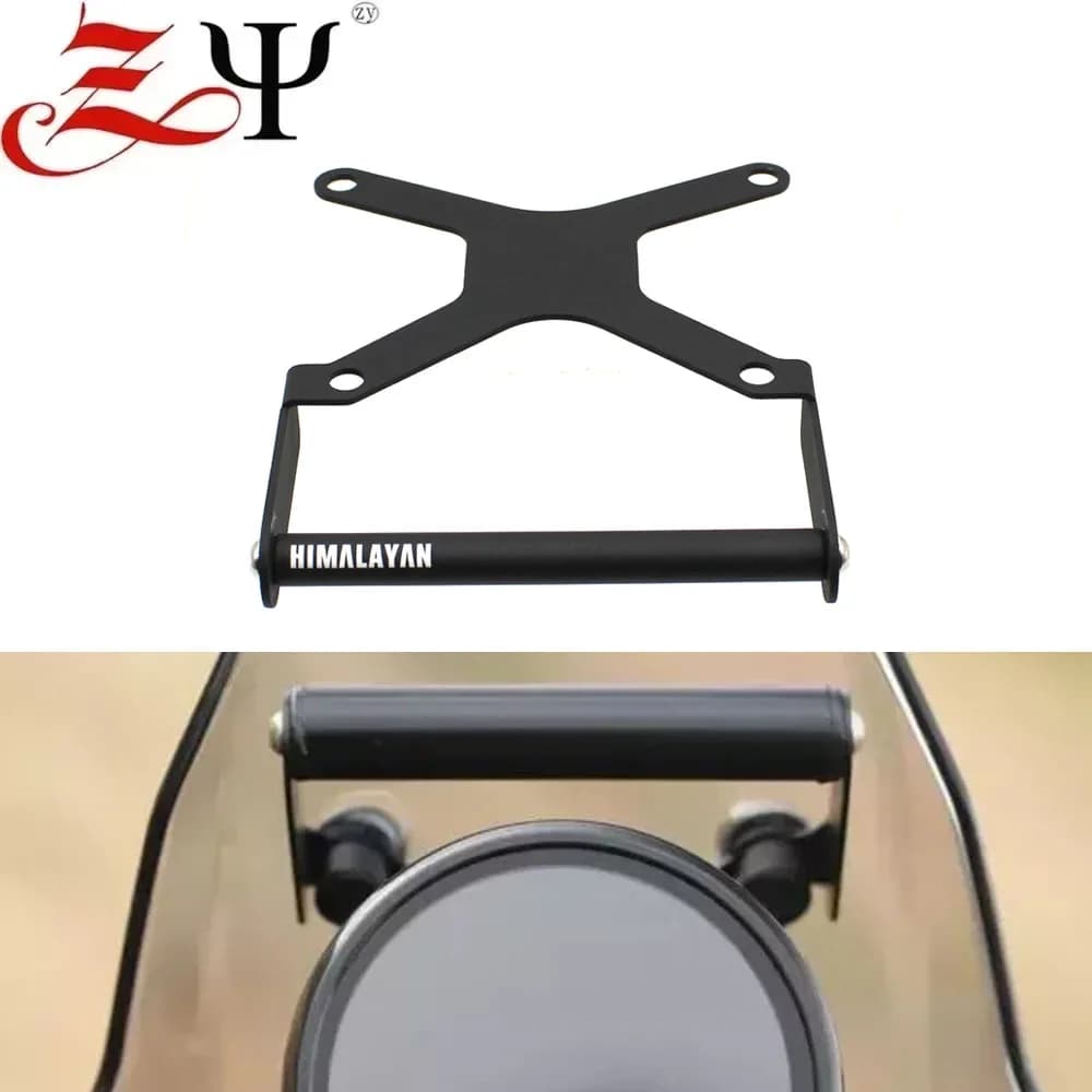 Support de téléphone pour moto Himalayan 450 2024 2025, accessoires Himalayan450, support de plaque 