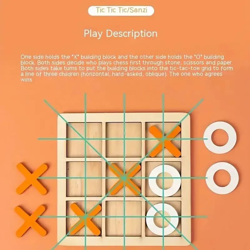 Jeu d'Échecs Montessori en Bois pour Enfant, Mini Puzzle d'Interaction, Entraînement du Cerveau, App
