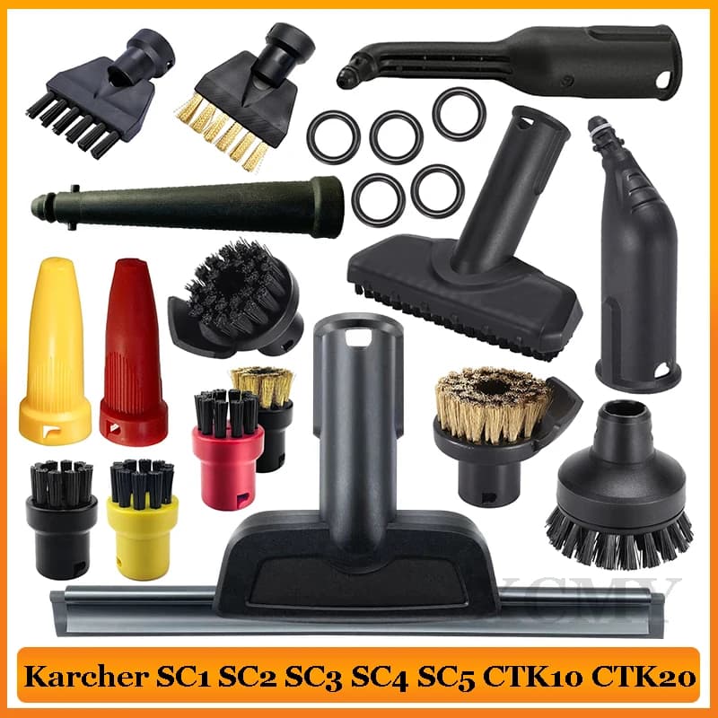 Pour Karcher aspirateur à vapeur Machine SC1 SC2 SC3 SC4 SC5 SC7 CTK10 CTK20 pièces tête de brosse a