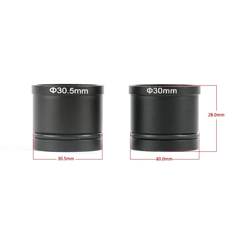 Adaptateur de caméra de Microscope à monture C de 23.2mm, anneau d'adaptation d'oculaire électroniqu