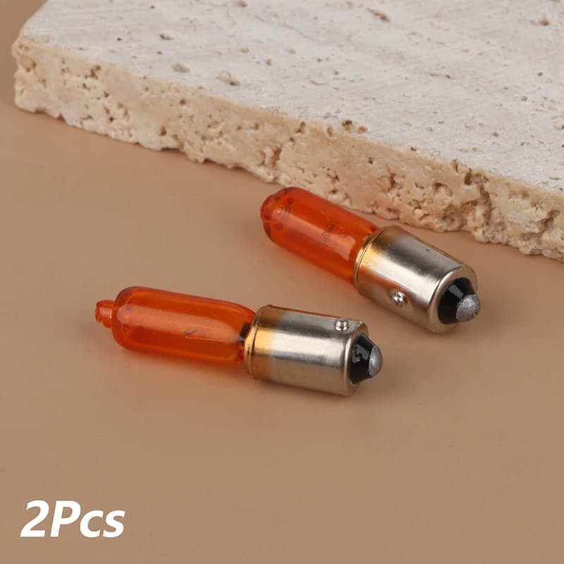 Ampoules Ambre Universelles 12V 21W, Mini Indicateur Miniature, pour Voiture, Moto, Scooter, Hurbike