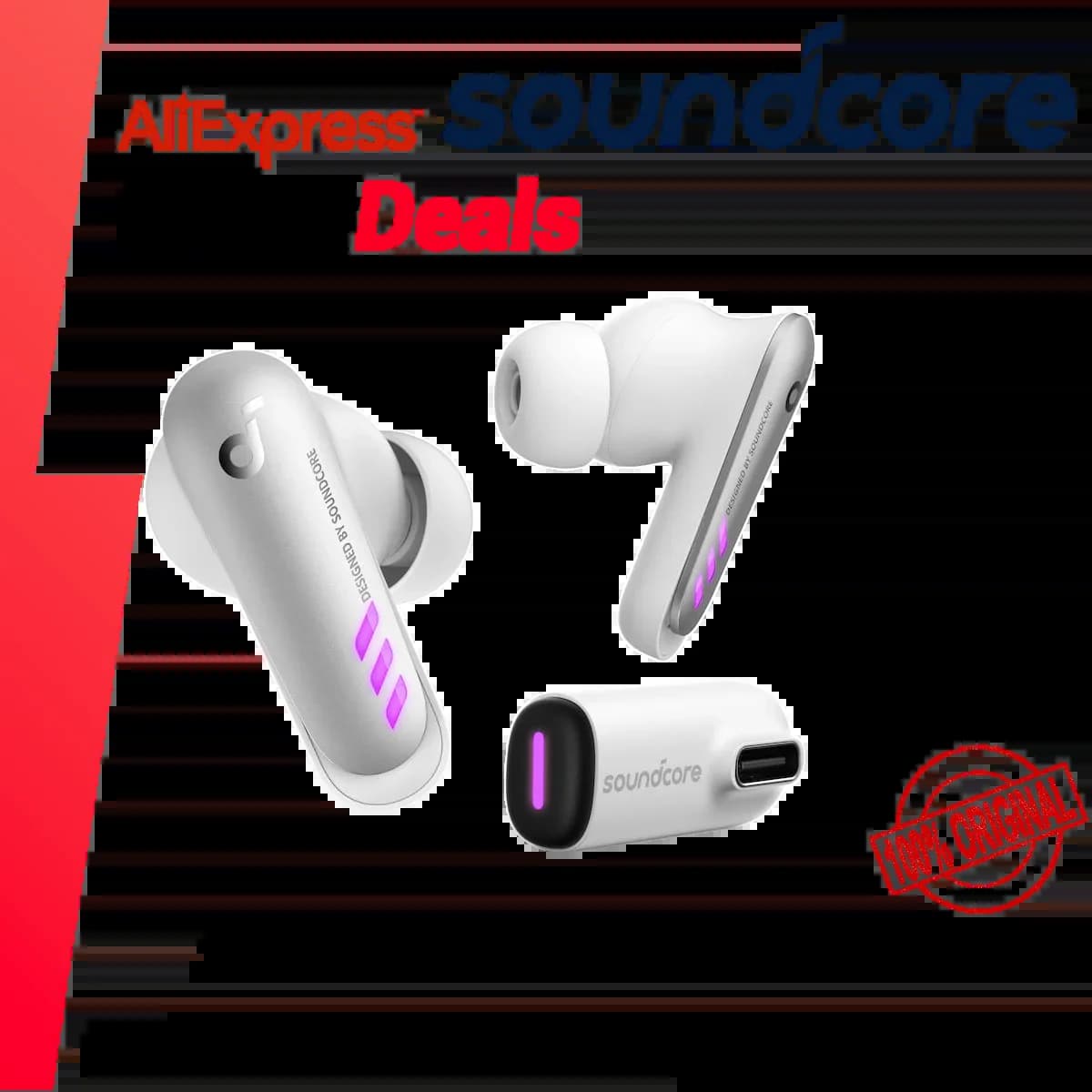 Écouteurs de jeu sans fil Soundcore VR P10, faible latence de 30ms, connexion touristes, accessoires