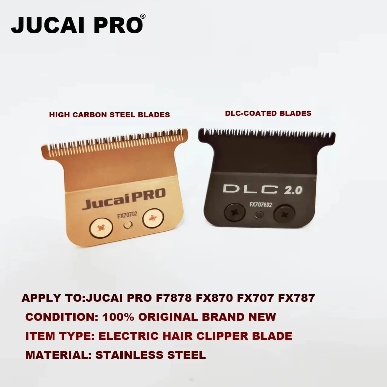 Compatible avec BAB787 et 707Z JUCAI PRO F7878, décoration de barbier professionnel, salon de coiffu