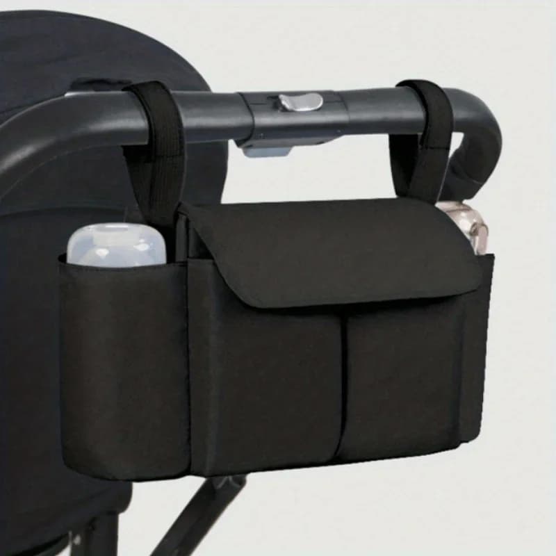 Sac de rangement pour poussette de grande capacité, sac à bandoulière Convertible, sacs à couches po