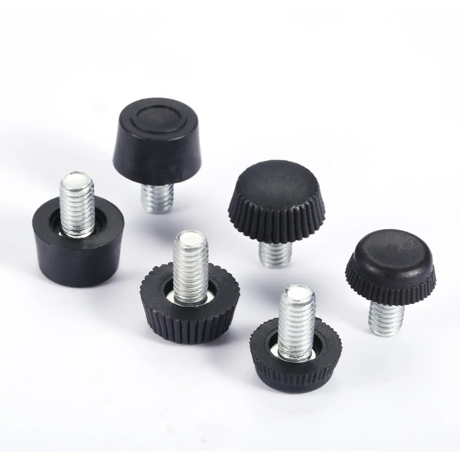 10 pièces/ensemble pieds de meubles de réglage M6 * 10mm vis nivellement hauteur Pad Balance Table P