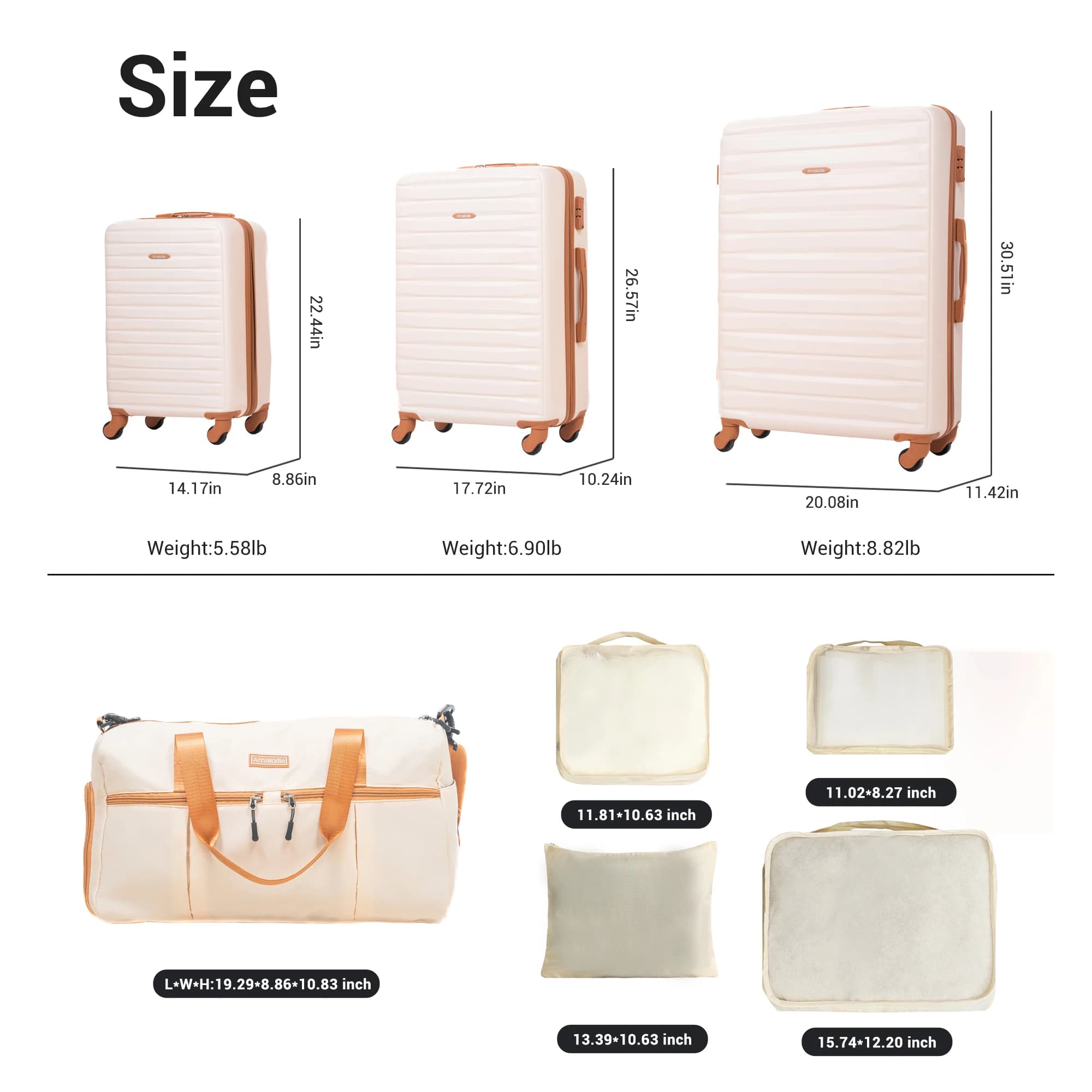 Ensembles de bagages valises 3 pièces avec roue à Double roue rotative, ensemble de valises bagage r