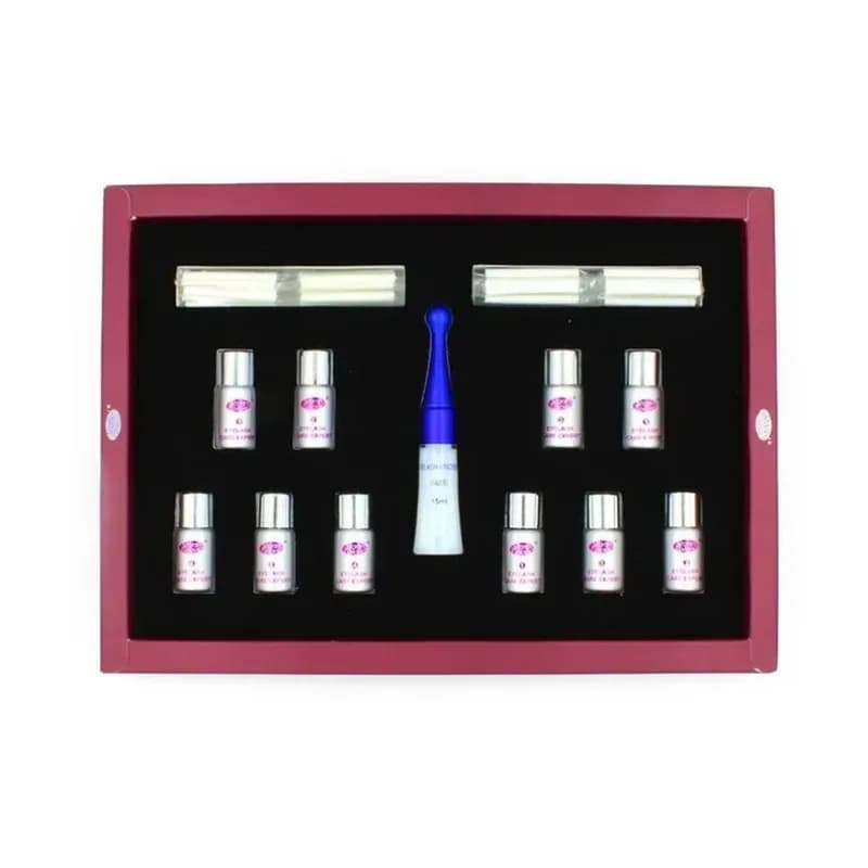 Ensemble de permanente de cils de marque Stars Colors 100%, pour faire la permanente des cils, pour 